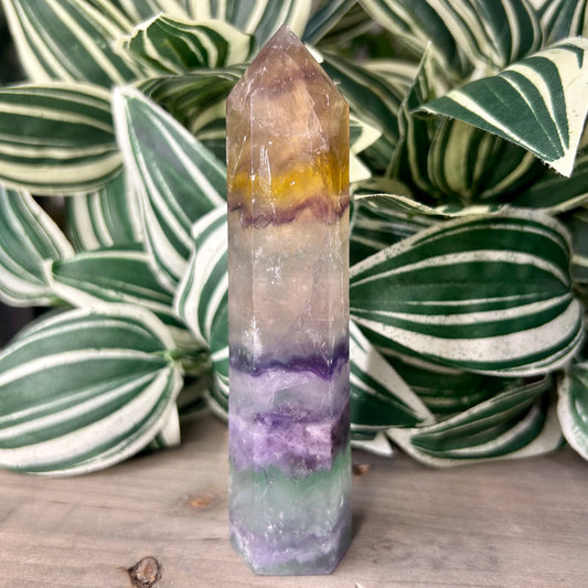 large fluorite tower