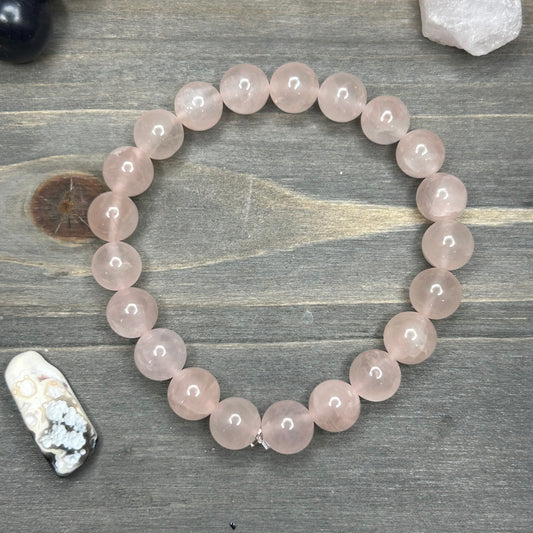 rose quartz bracelet