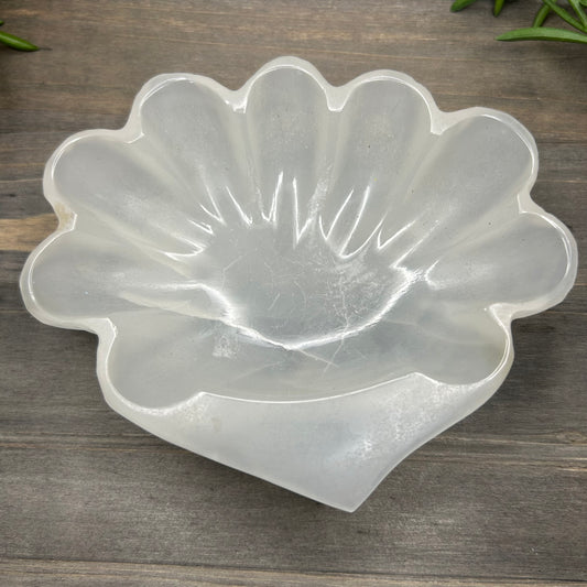 alabaster shell bowl