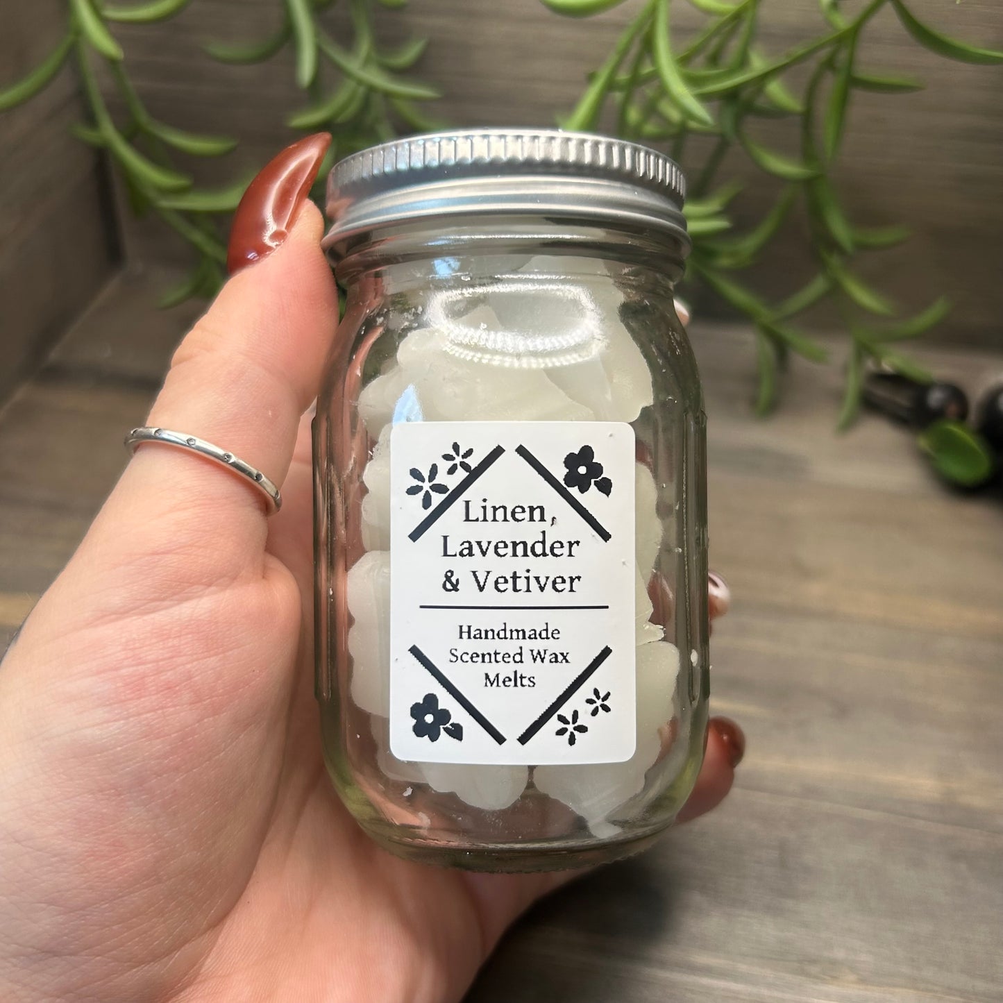 linen, lavender & vetiver wax melts