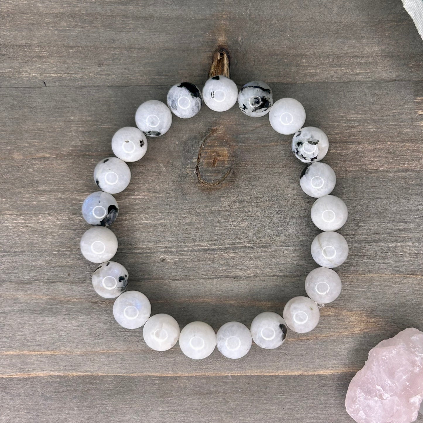 rainbow moonstone bracelet