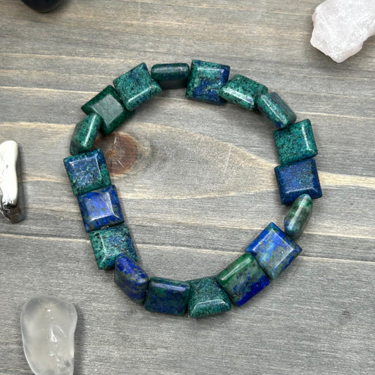 chrysocolla bracelet