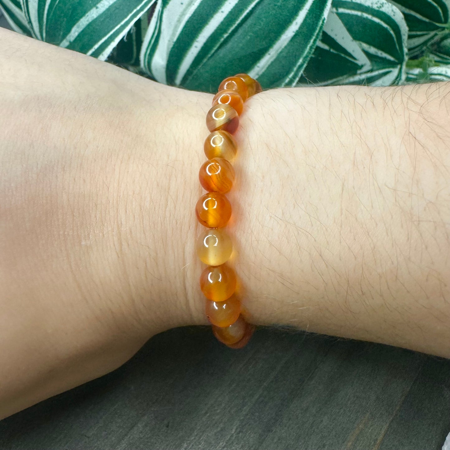 carnelian bracelet (6mm)