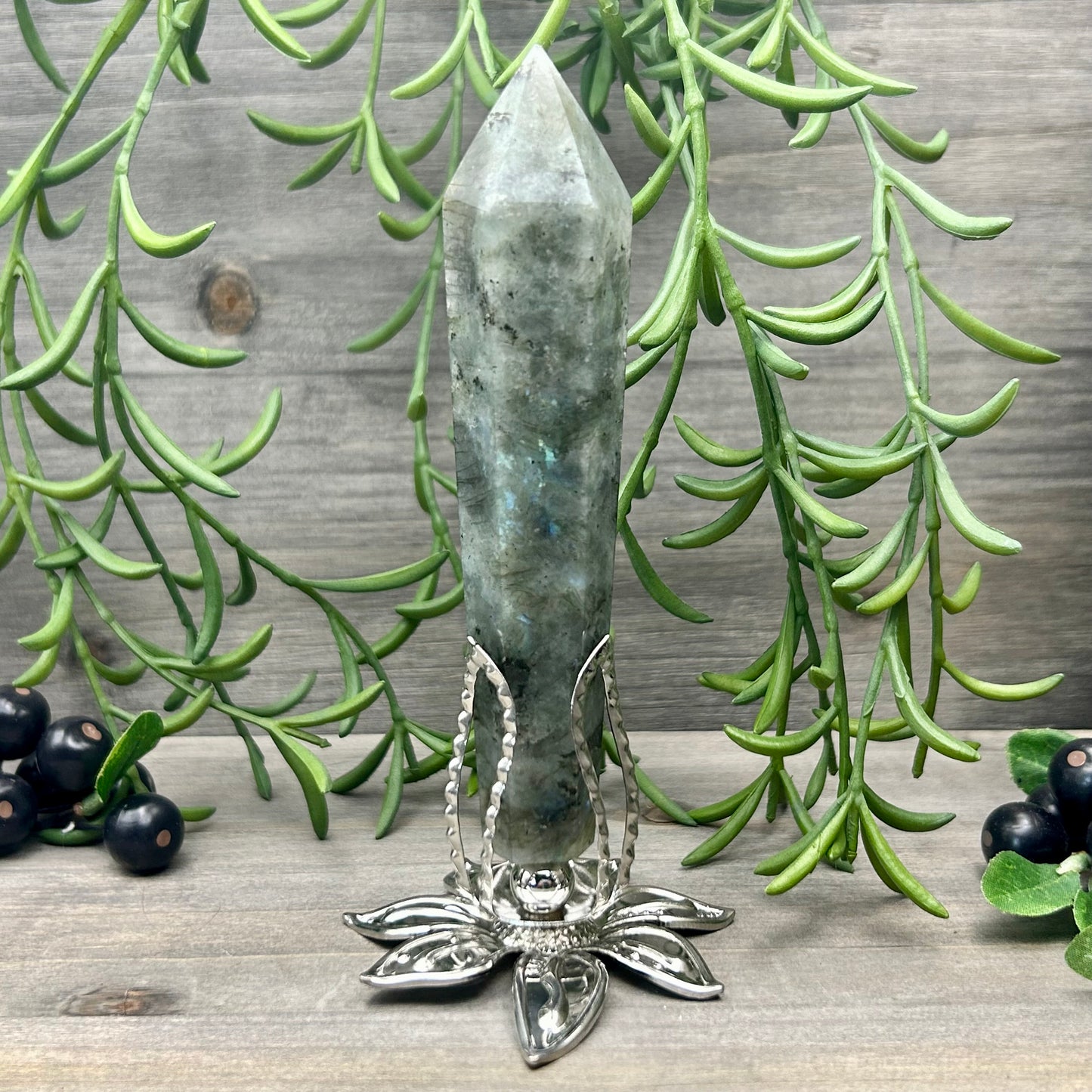 labradorite wand