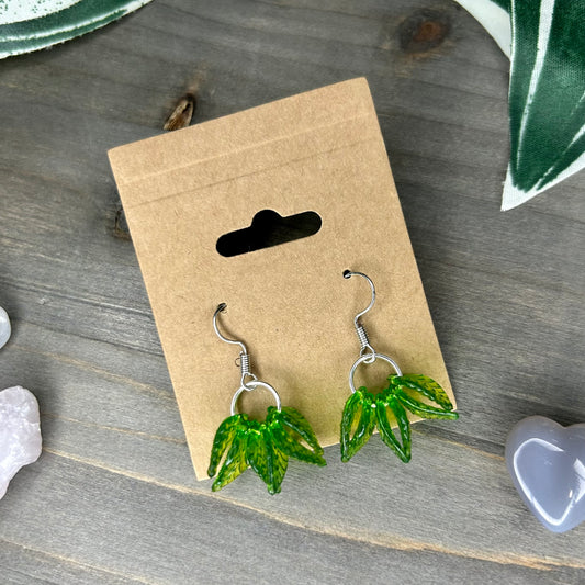 leaf wreath dangles