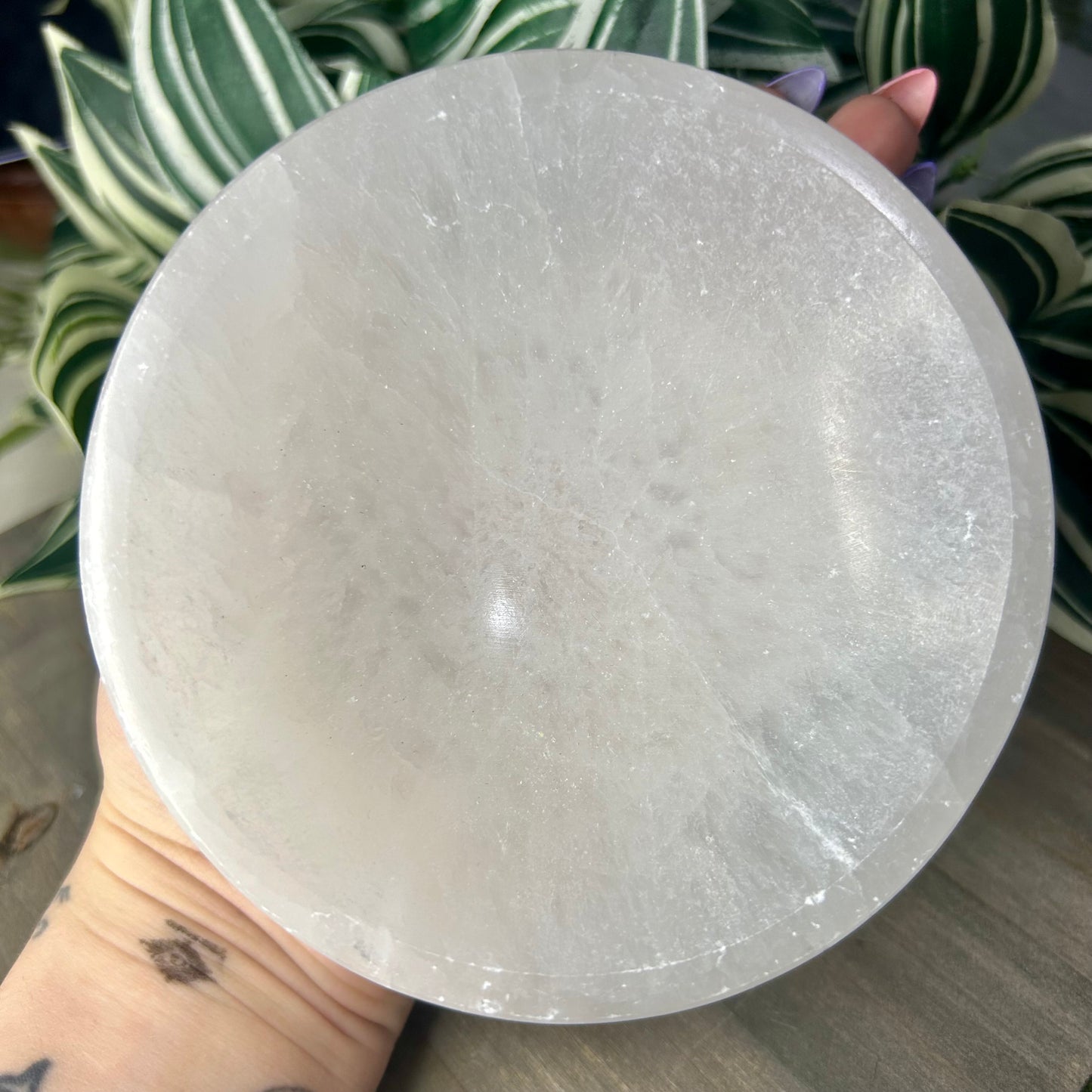 selenite bowl