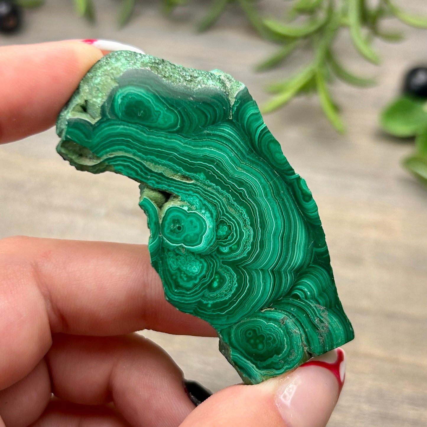 malachite slab