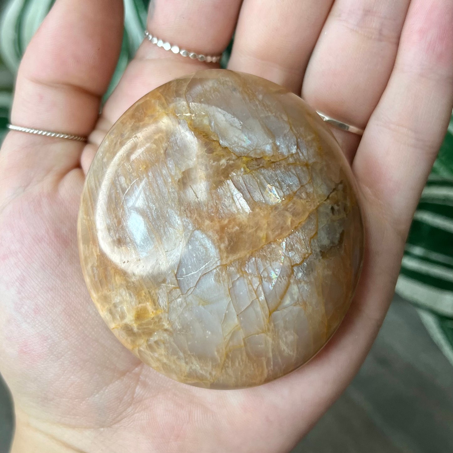 peach moonstone palmstone