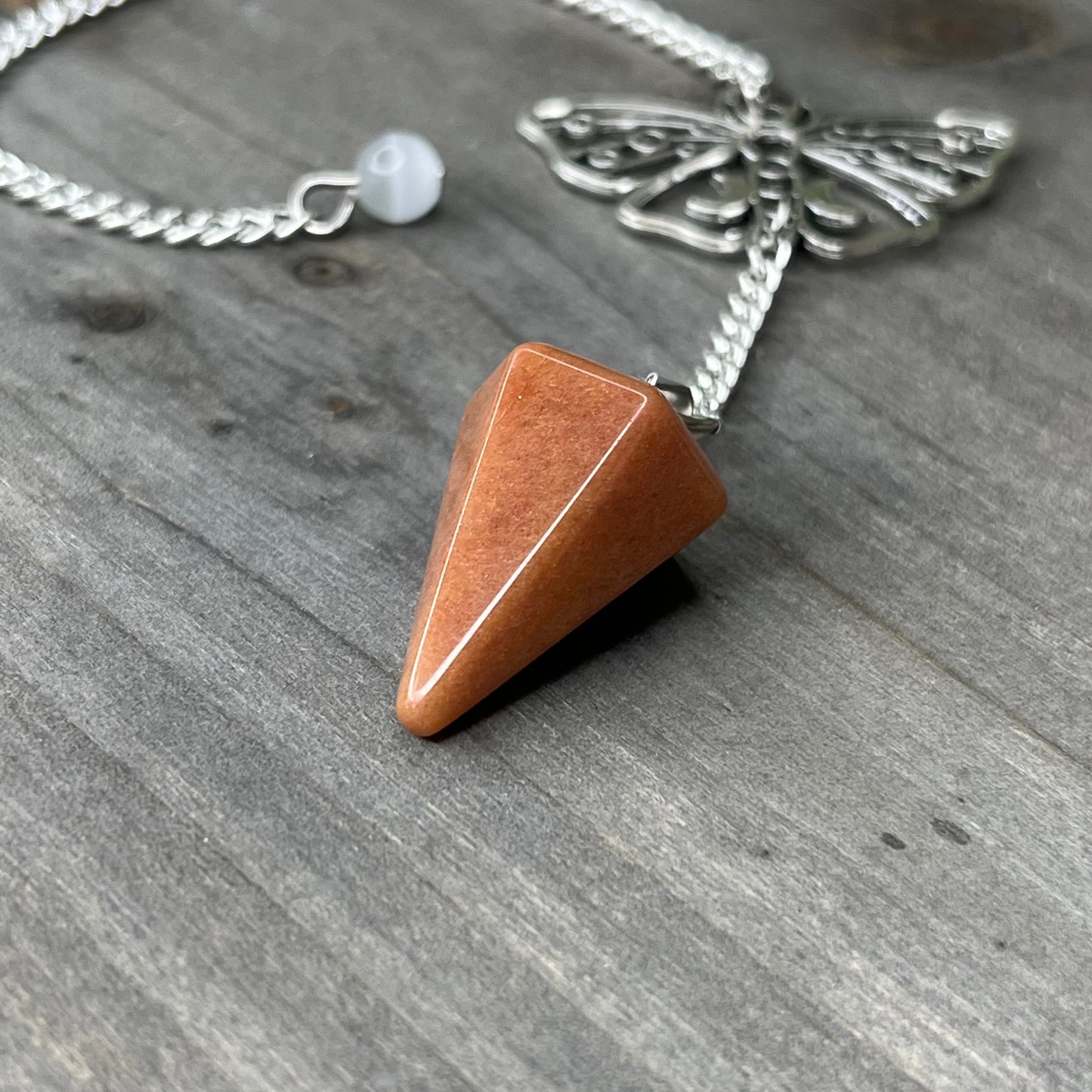 red aventurine pendulum