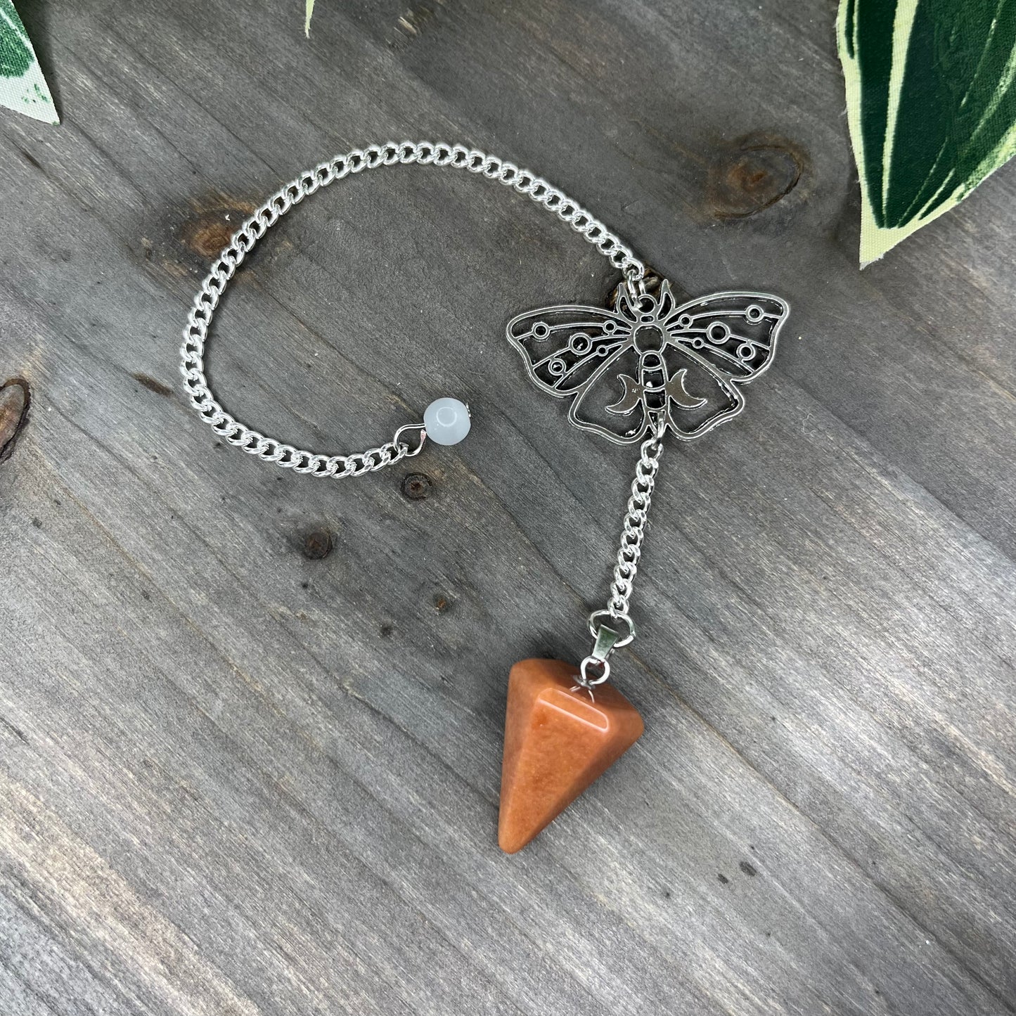 red aventurine pendulum