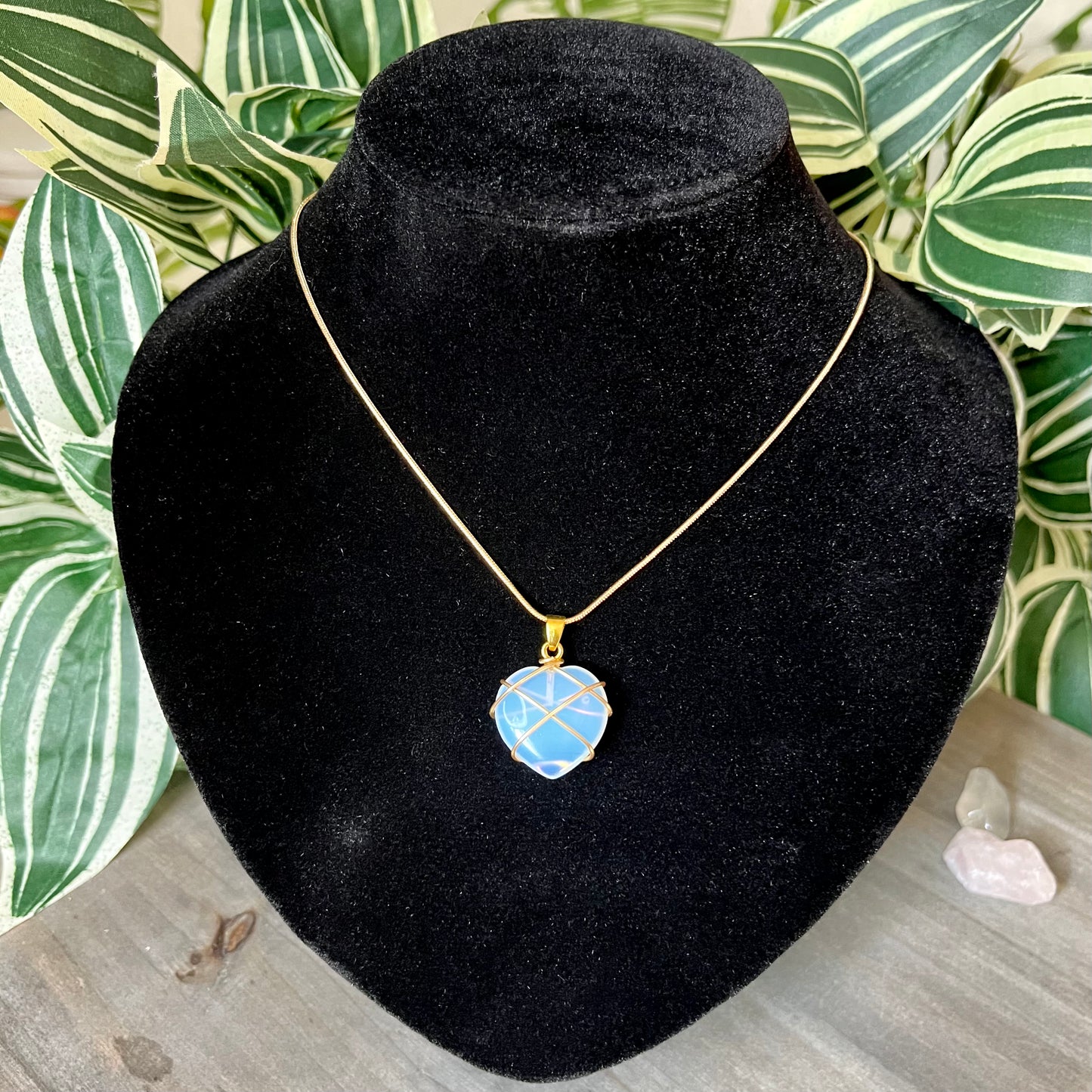 Diamond Castle opalite necklace