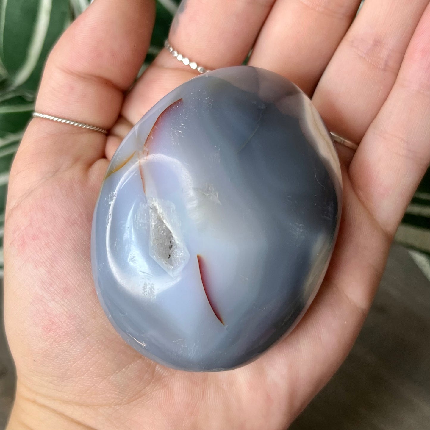 druzy orca agate palmstone