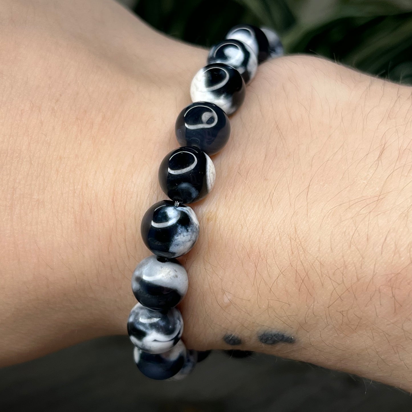 orca agate bracelet