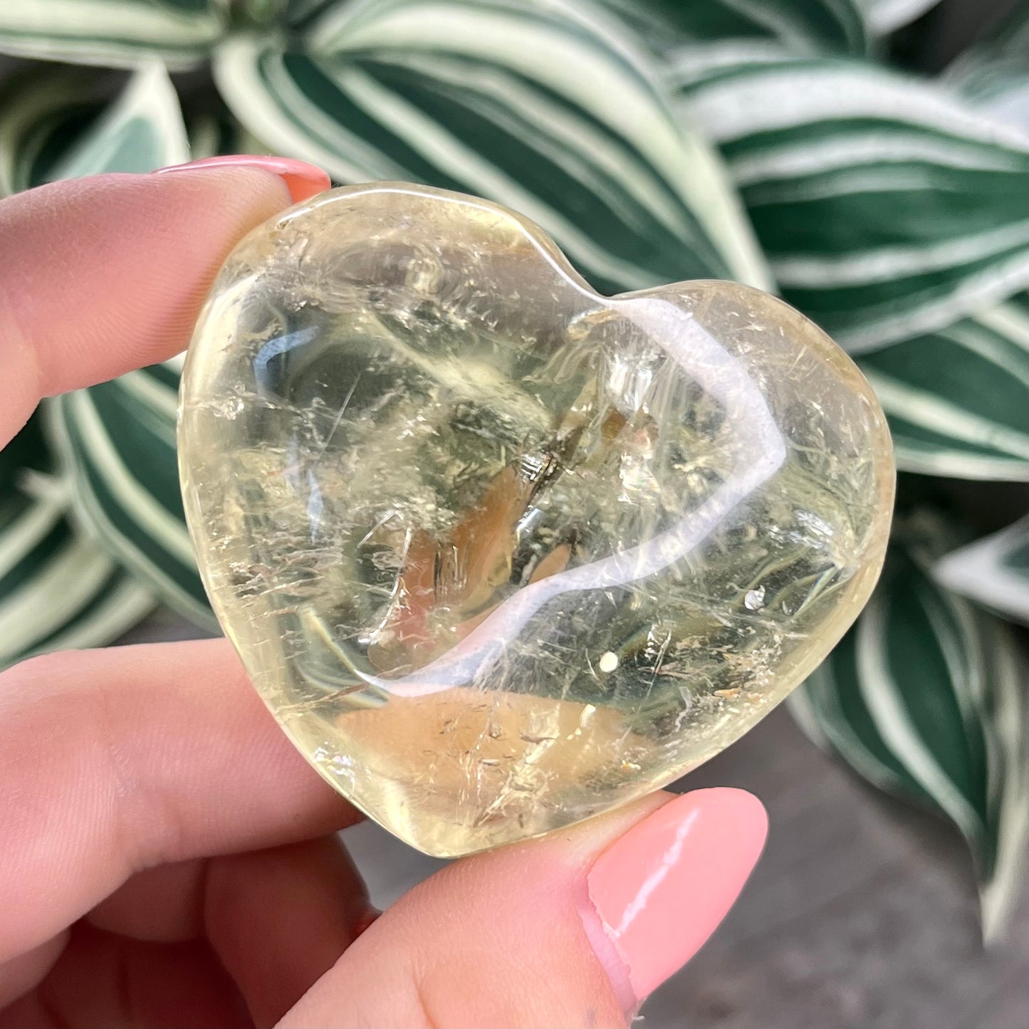 citrine heart