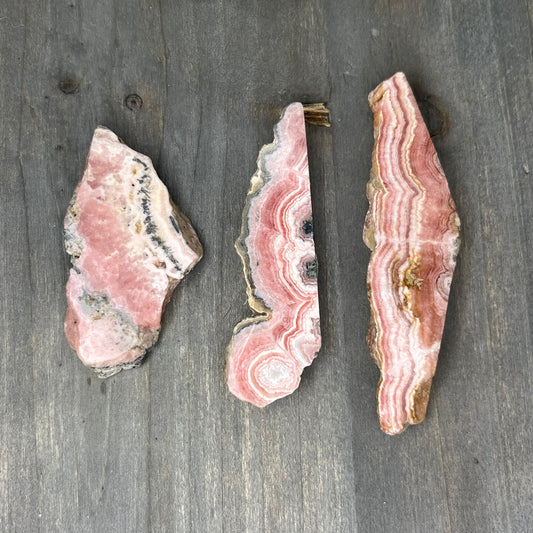 small rhodochrosite slab