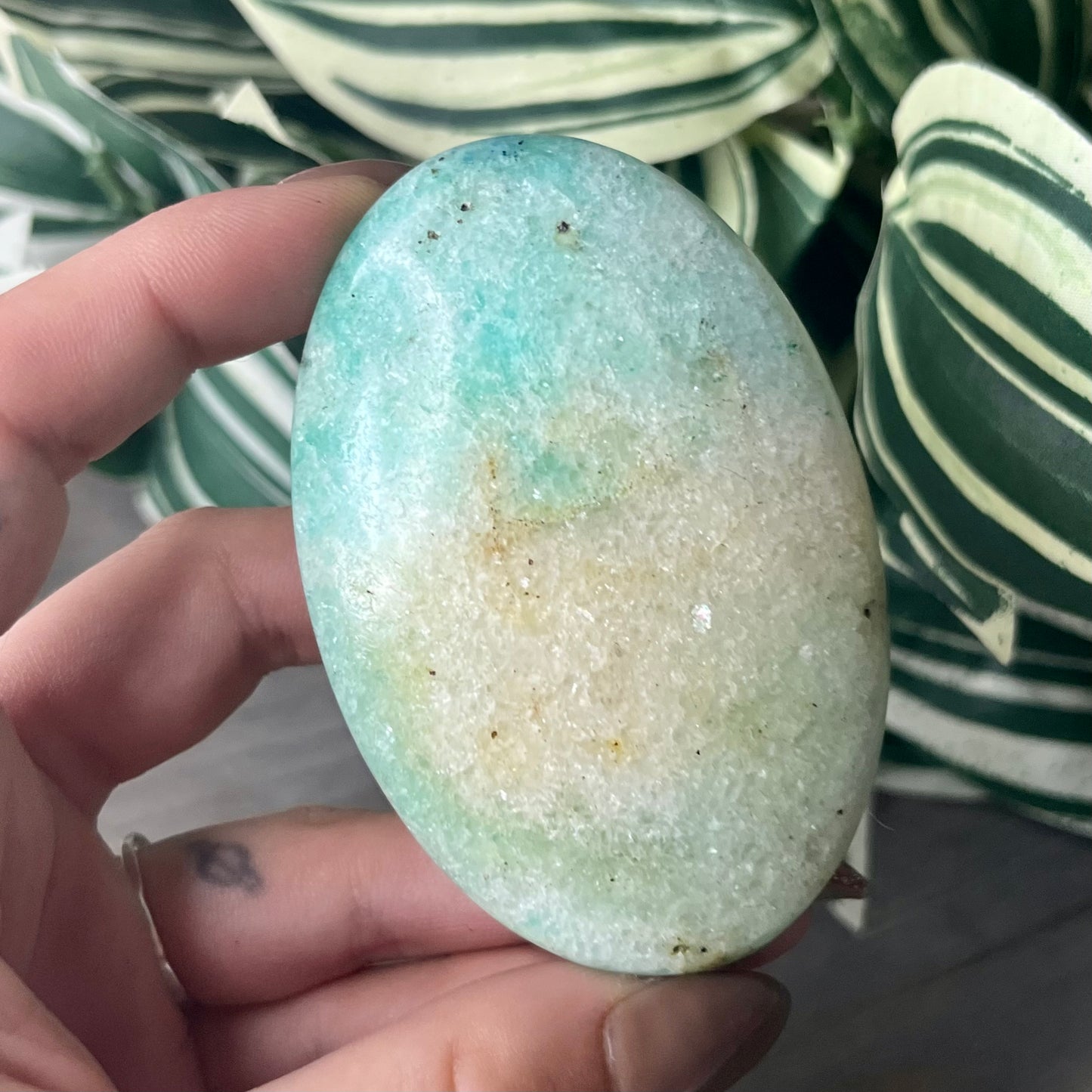 amazonite palmstone