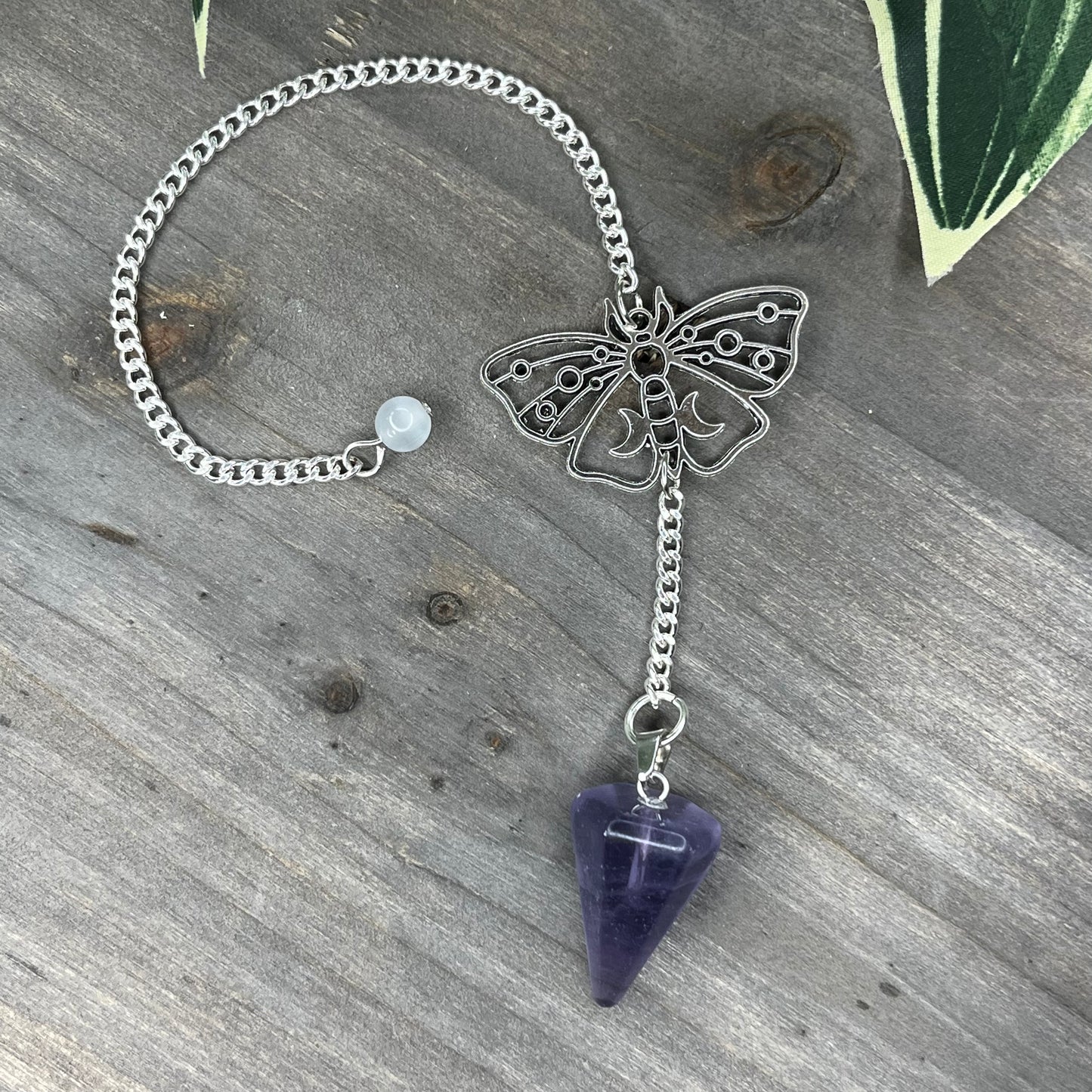 purple fluorite pendulum