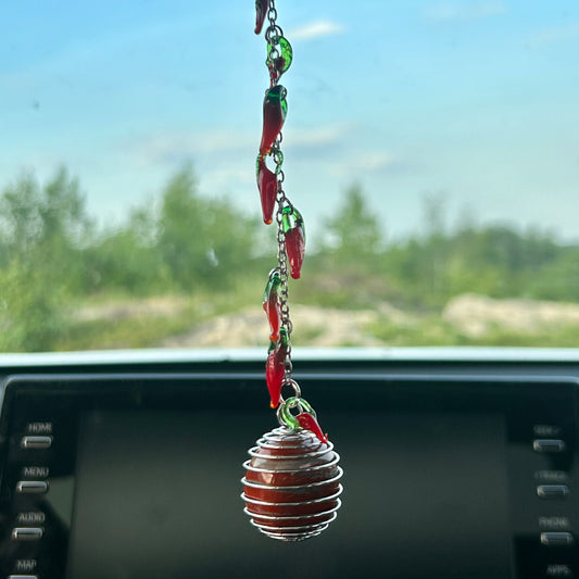 cornicello car charm