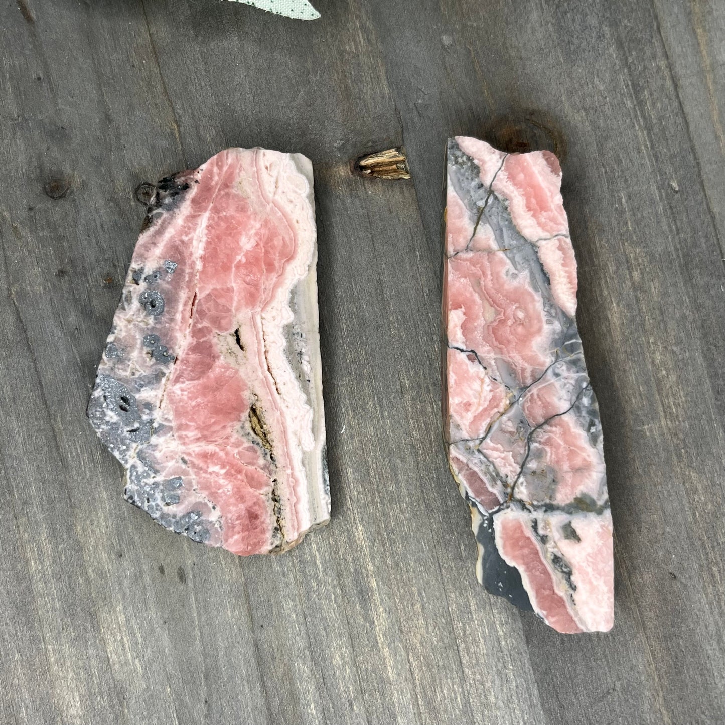 medium rhodochrosite slab