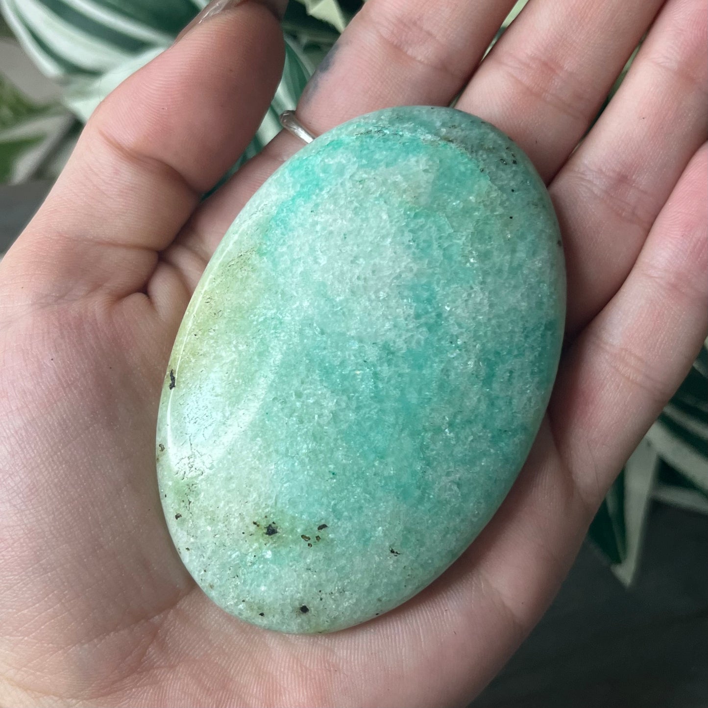 amazonite palmstone