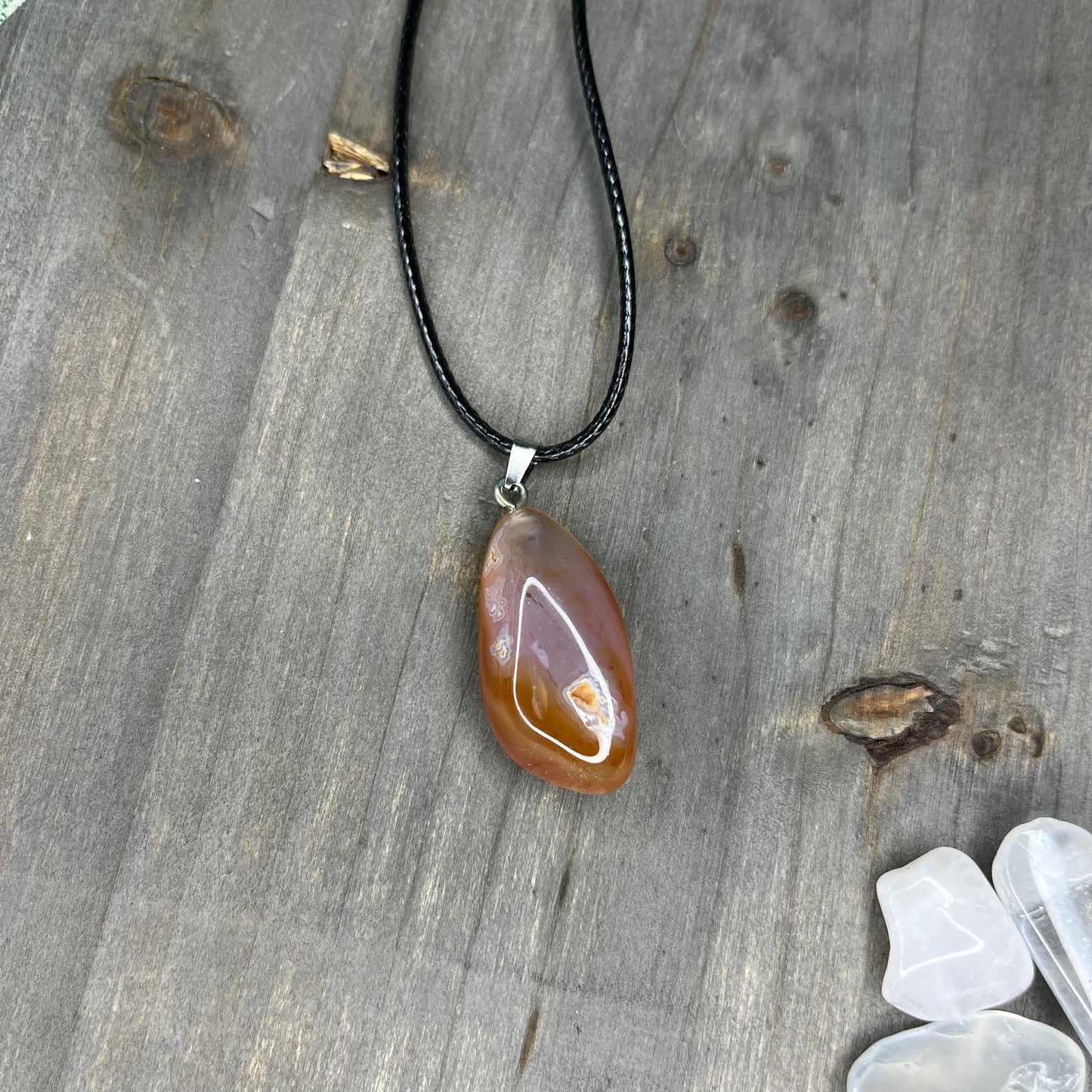 tumble pendant necklace