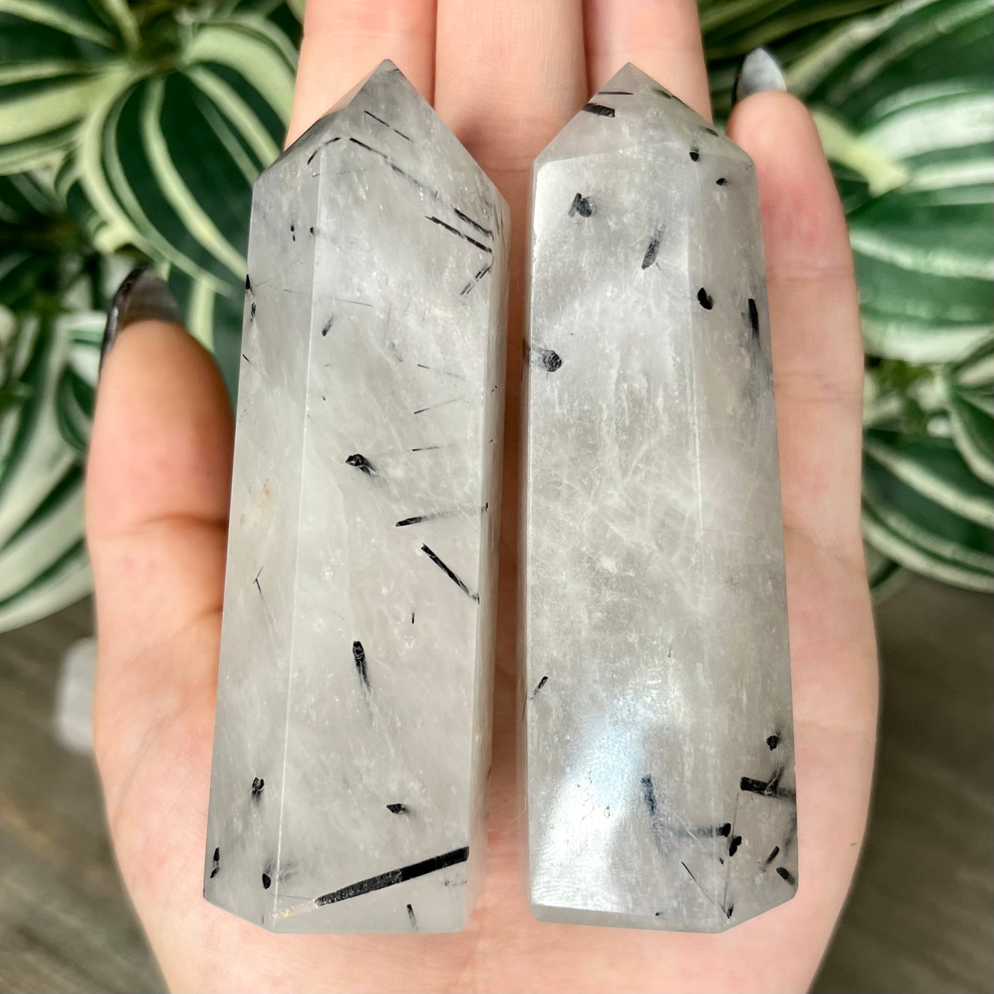 tourmalinated quartz tower