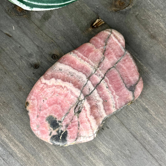 large rhodochrosite slab