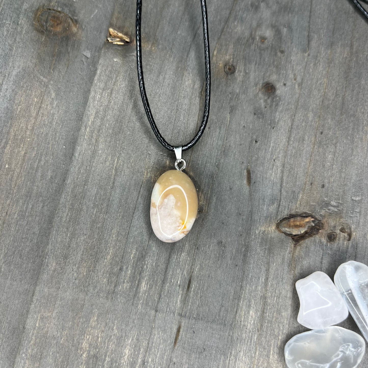 tumble pendant necklace