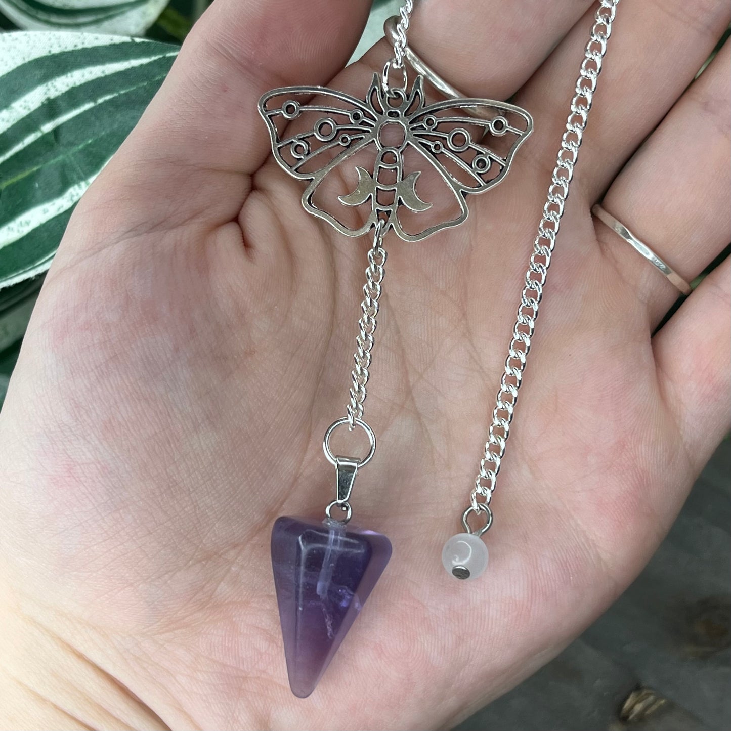 purple fluorite pendulum