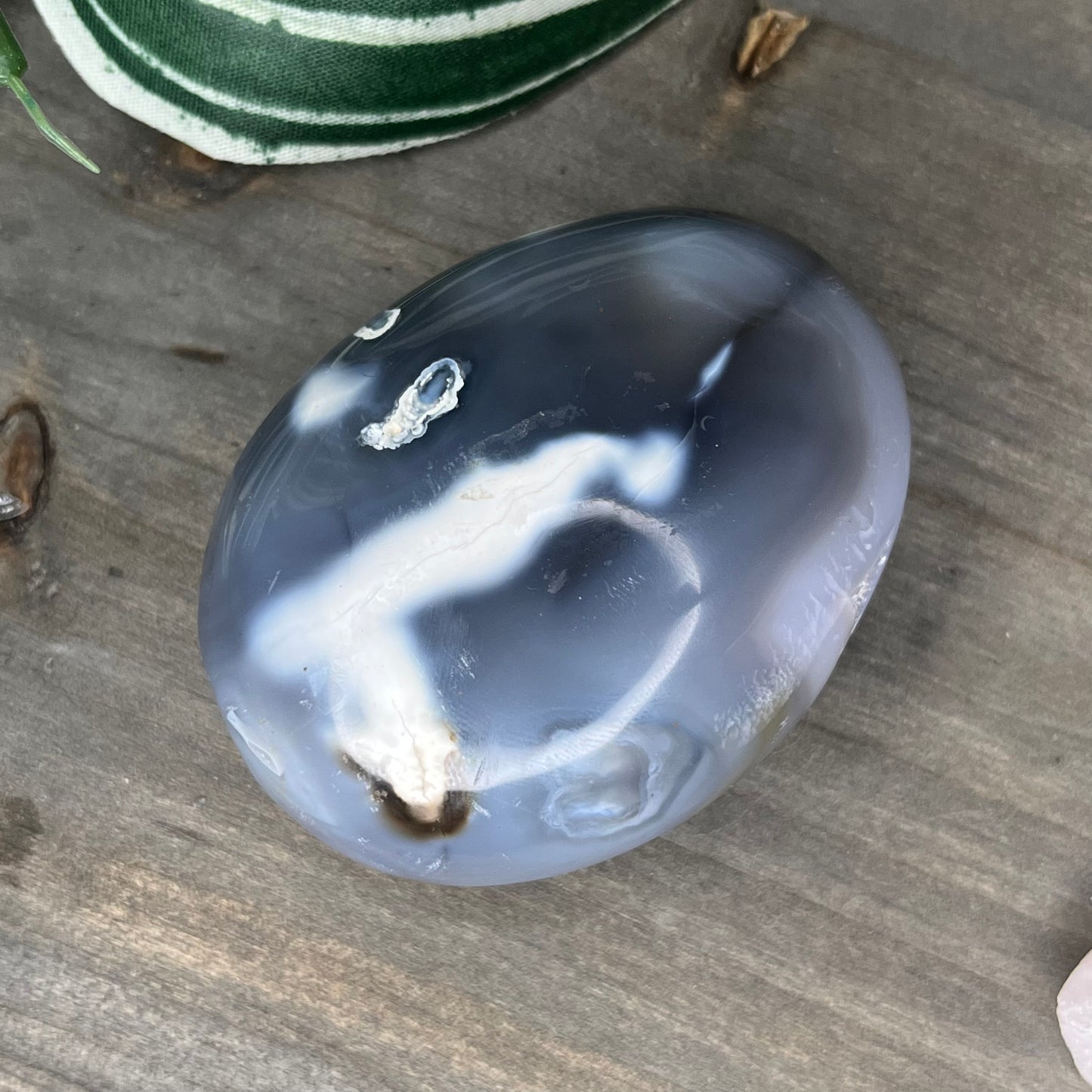 druzy orca agate palmstone