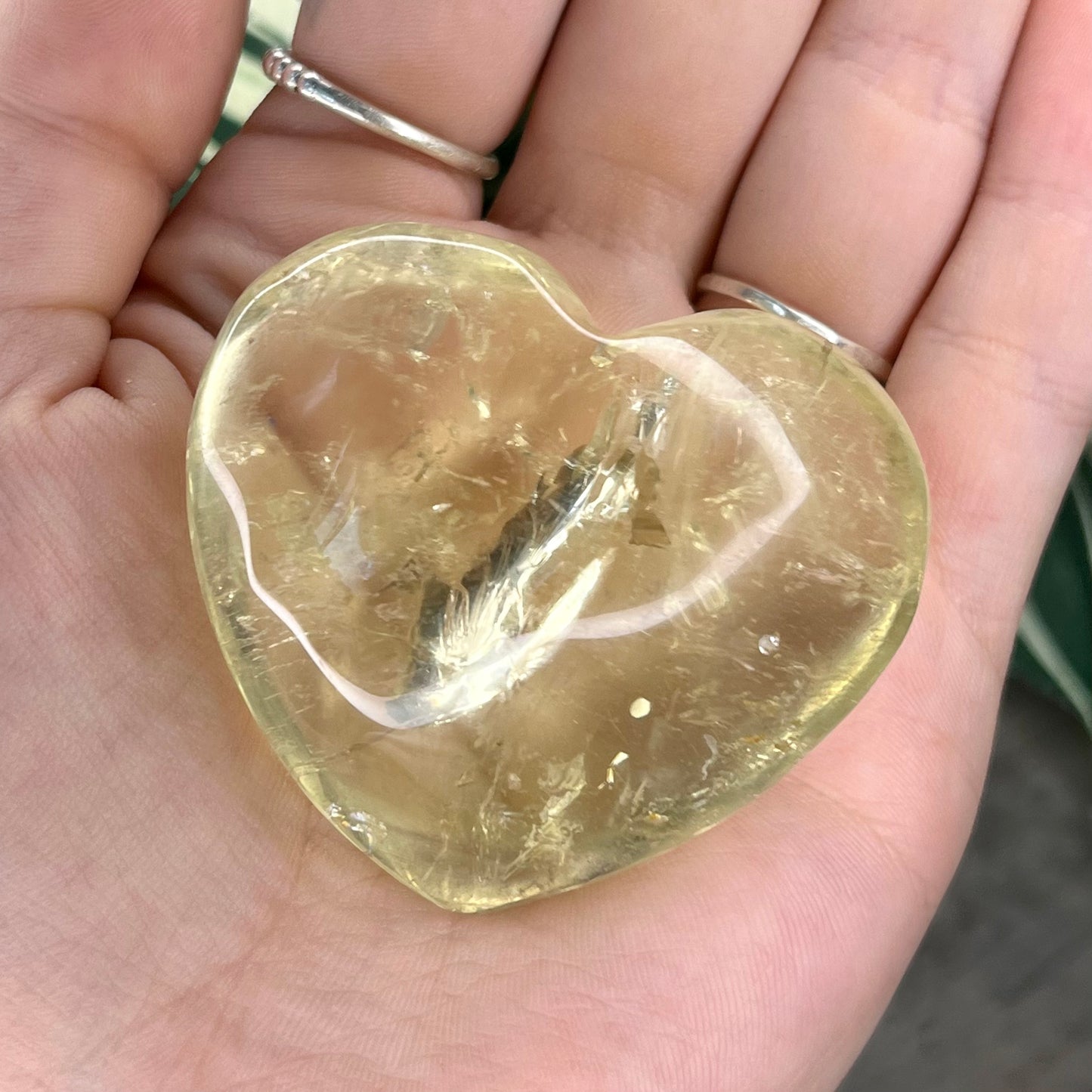 citrine heart