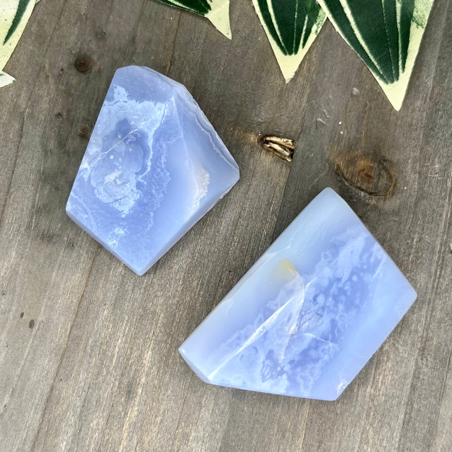 blue lace agate freeform