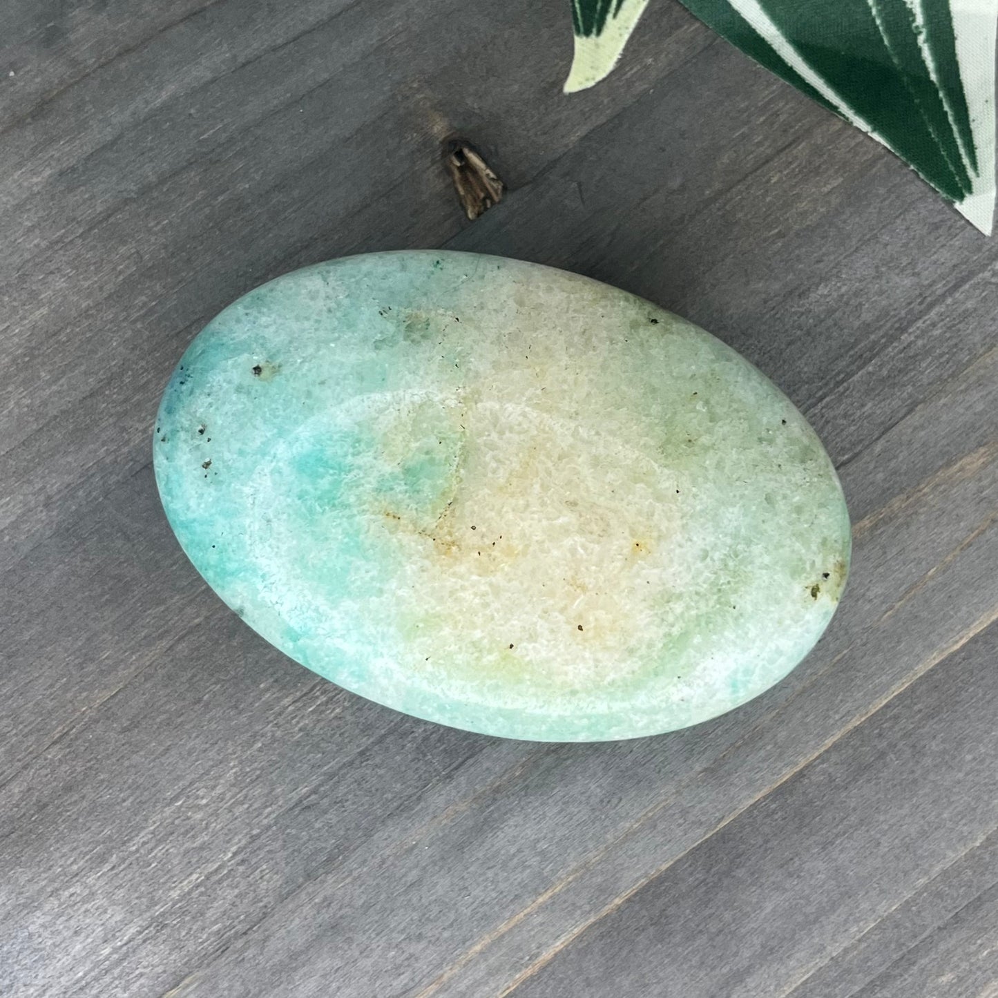 amazonite palmstone