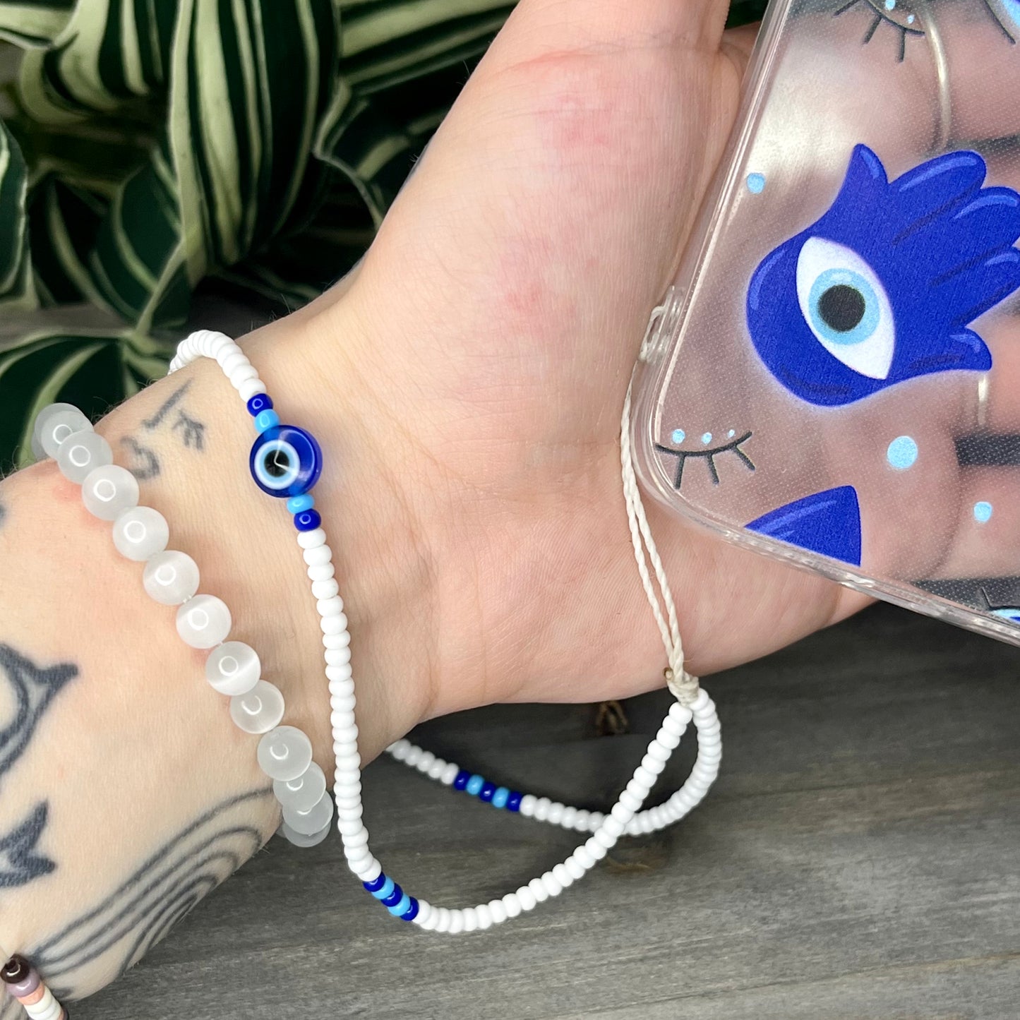 evil eye phone charm