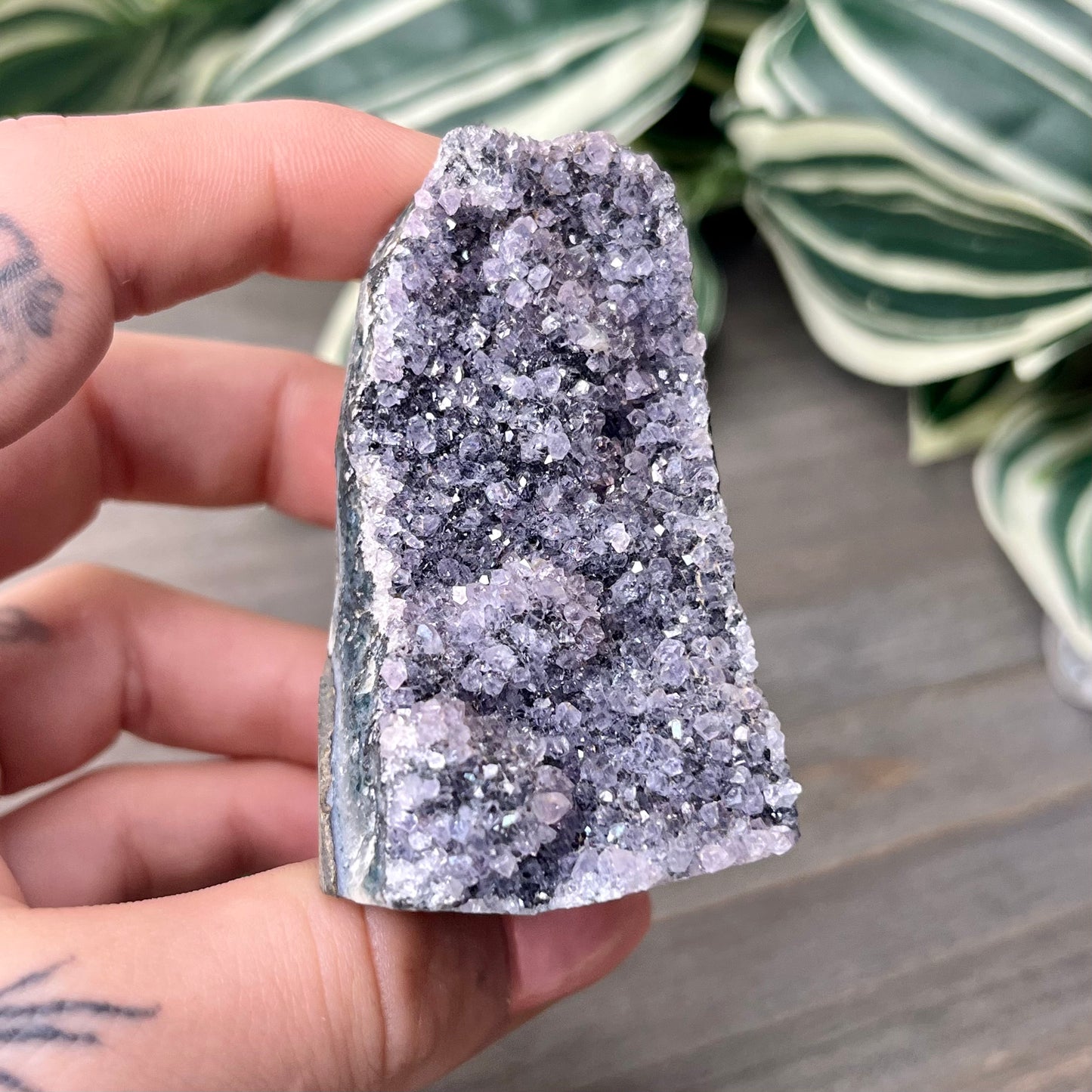 freestanding amethyst cluster