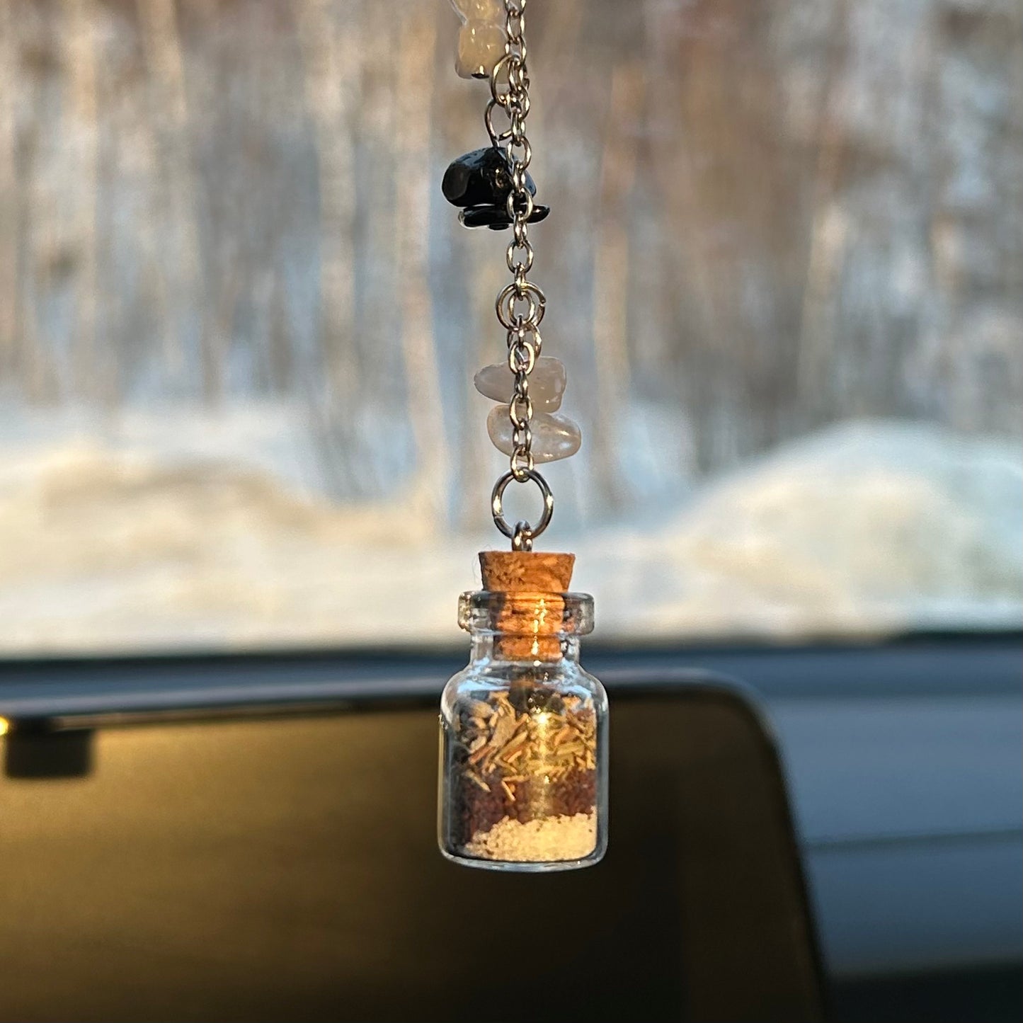 protection spell car charm