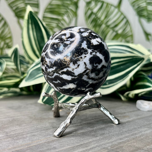 zebra jasper sphere