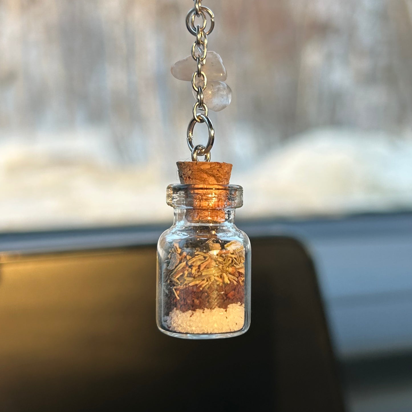 protection spell car charm