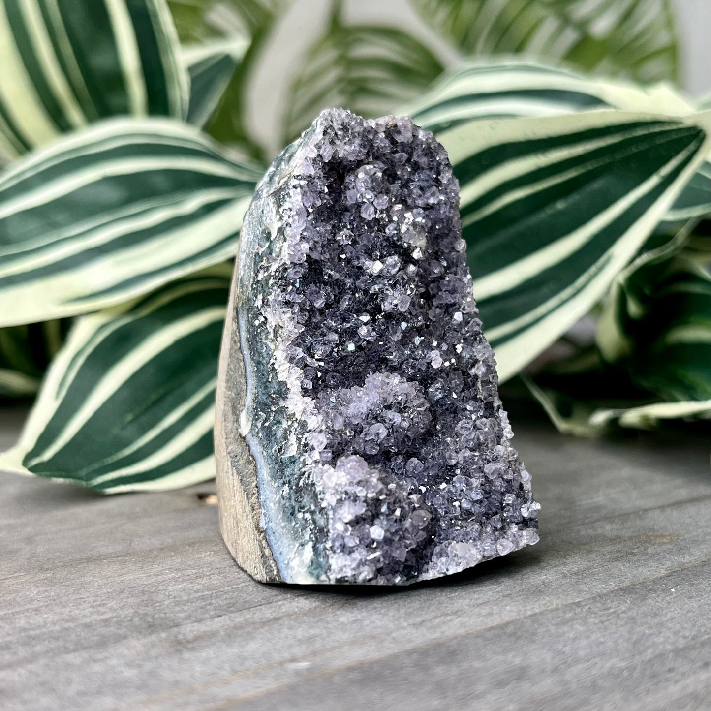 freestanding amethyst cluster