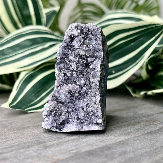 freestanding amethyst cluster